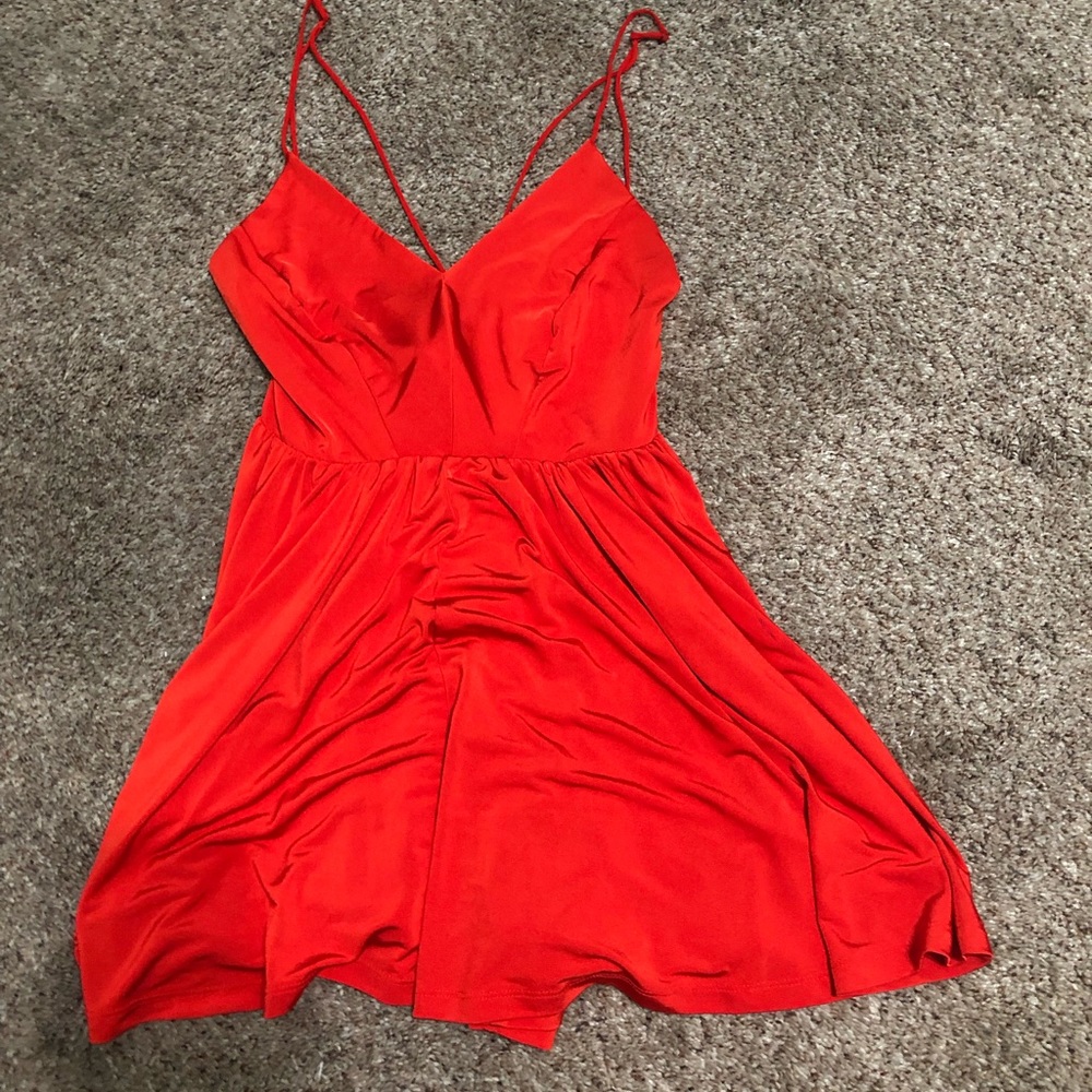 Urban Outfitters Red Romper